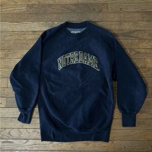 Vintage Notre Dame Crewneck